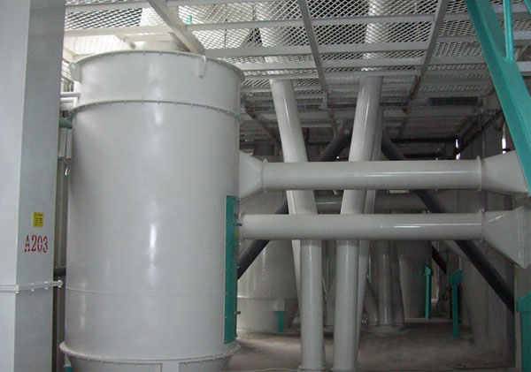 天津王經理定購的面粉廠旋風除塵器、布袋除塵器已發貨